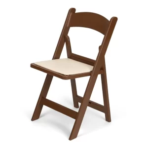 Resin Chair Natural Brown