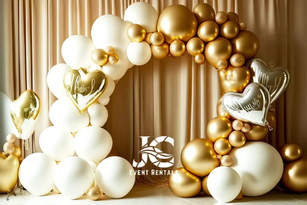 Golden Balloons Decoration (7)