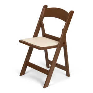 Padding Folding Chair Natural Brown