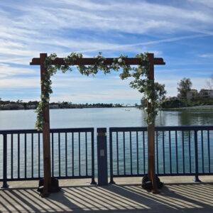 Wood Wedding Arch